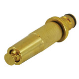 Faithfull Brass Adjustable Spray Nozzle 12.5mm (1/2in) (FAIHOSENOZZ)| Toolden