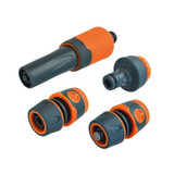 Faithfull Plastic Hose Fittings Starter Kit 1/2in (FAIHOSEPLKIT)| Toolden