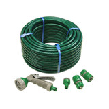 Faithfull FAIHOSE30AV PVC Reinforced Hose 30m, Fittings & Spray Gun