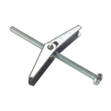 Forgefix Plasterboard Spring Toggles M5 x 75mm Zinc Plated. 10 Per Pack (10TOG575) | Toolden