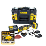 DeWalt DCS355P1-GB 18V XR 5Ah Brushless Oscillating Multi-Tool Kit