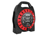 Faithfull Power Plus FPPCR20MSE Semi Enclosed Cable Reel 240V 20M 13A 4G | Toolden
