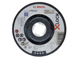 Bosch BSH619258 X-LOCK Expert for Metal Depressed Centre Grinding Disc 115 x 6 x 22.23mm | Toolden