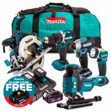 Makita MAK5KIT3X4 18V Cordless 5pc Kit