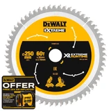 DeWalt DT99572-QZ 250 x 30mm x 60T Flexvolt Xtreme Runtime