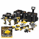 DeWalt DCK755P3T 18V 7 Piece Brushless Cordless Kit with 3x 5.0Ah Batteries