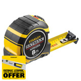 Stanley FatMax® Autolock 8m Pocket Tape (Metric only) | Toolden