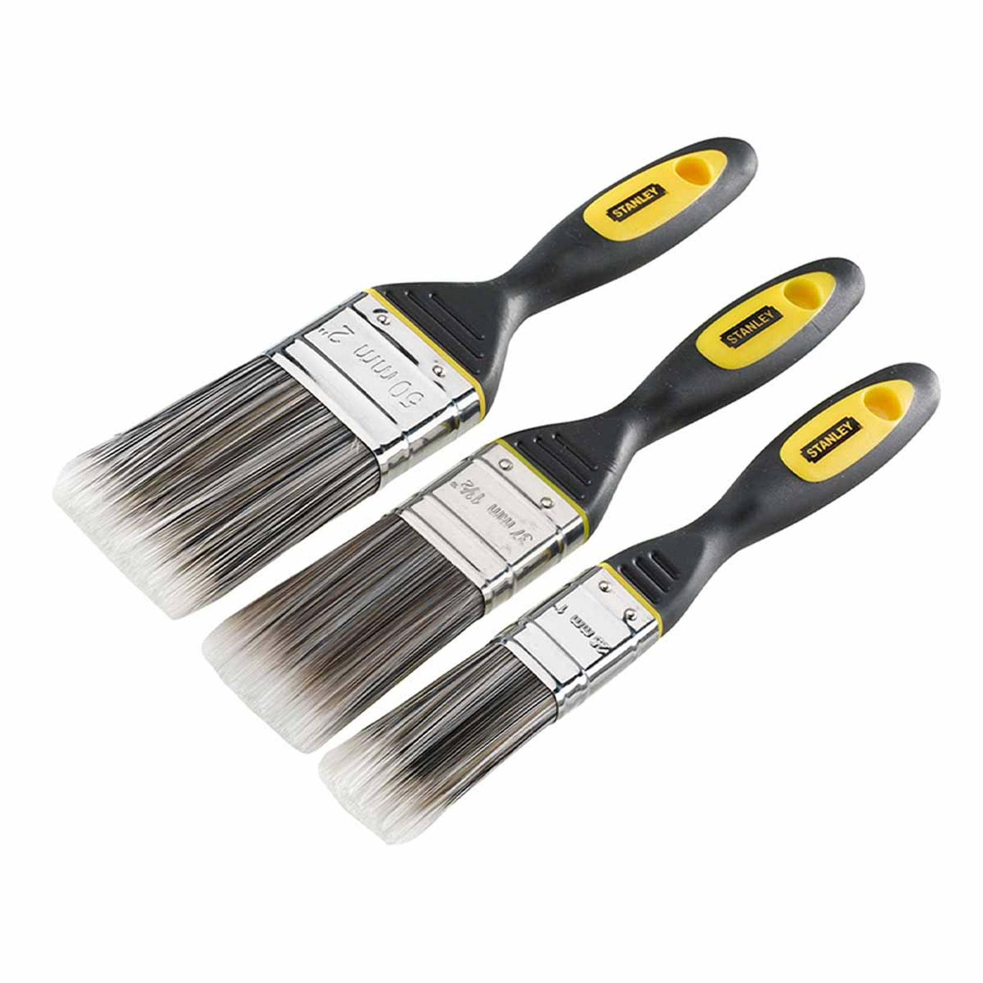 Stanley DynaGrip™ Set of 3 Synthetic Brush Pack