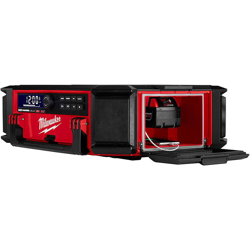 Milwaukee M18PRCDAB+-0 Packout Radio with Charger (Body Only