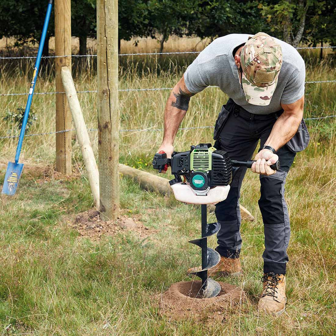 Draper 68294 Petrol Earth Auger Kit Toolden - Main Image