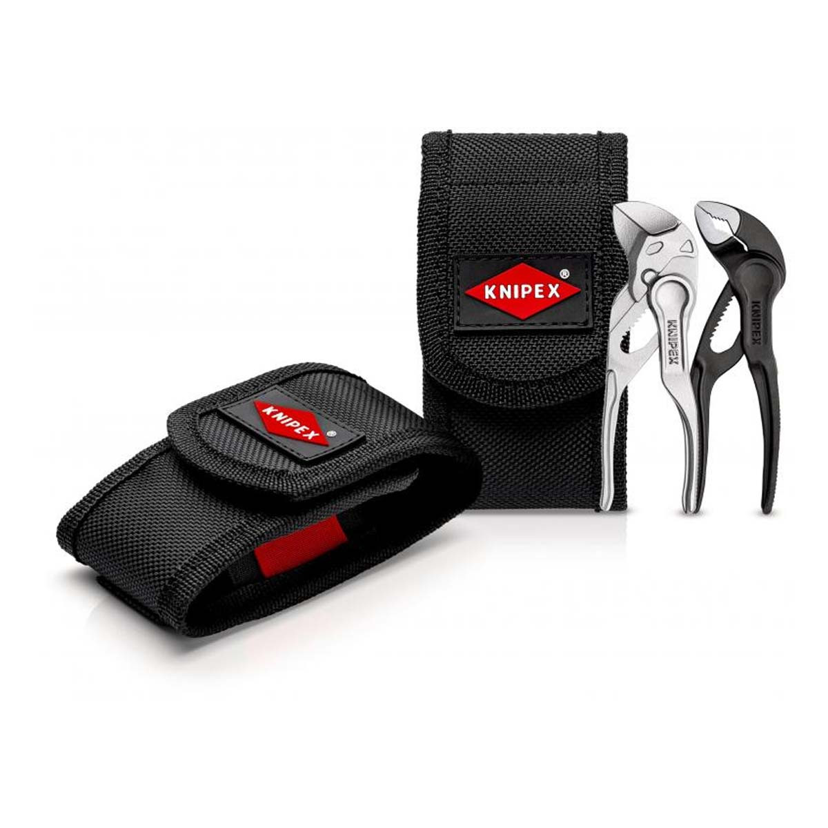 Knipex 00 20 72 V04 XS Mini Pliers Set XS in Belt Tool Pouch