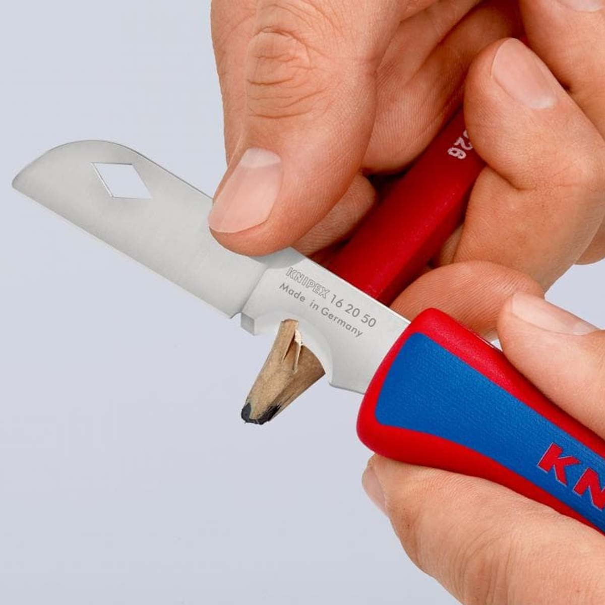 Knipex 16 20 50 SB Folding Knife for Electricians | Toolden