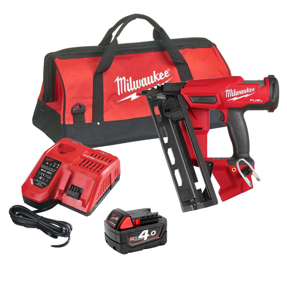Finish Nailer Milwaukee Nail Gun Set Milwaukee 2839-21CT M18 Fuel