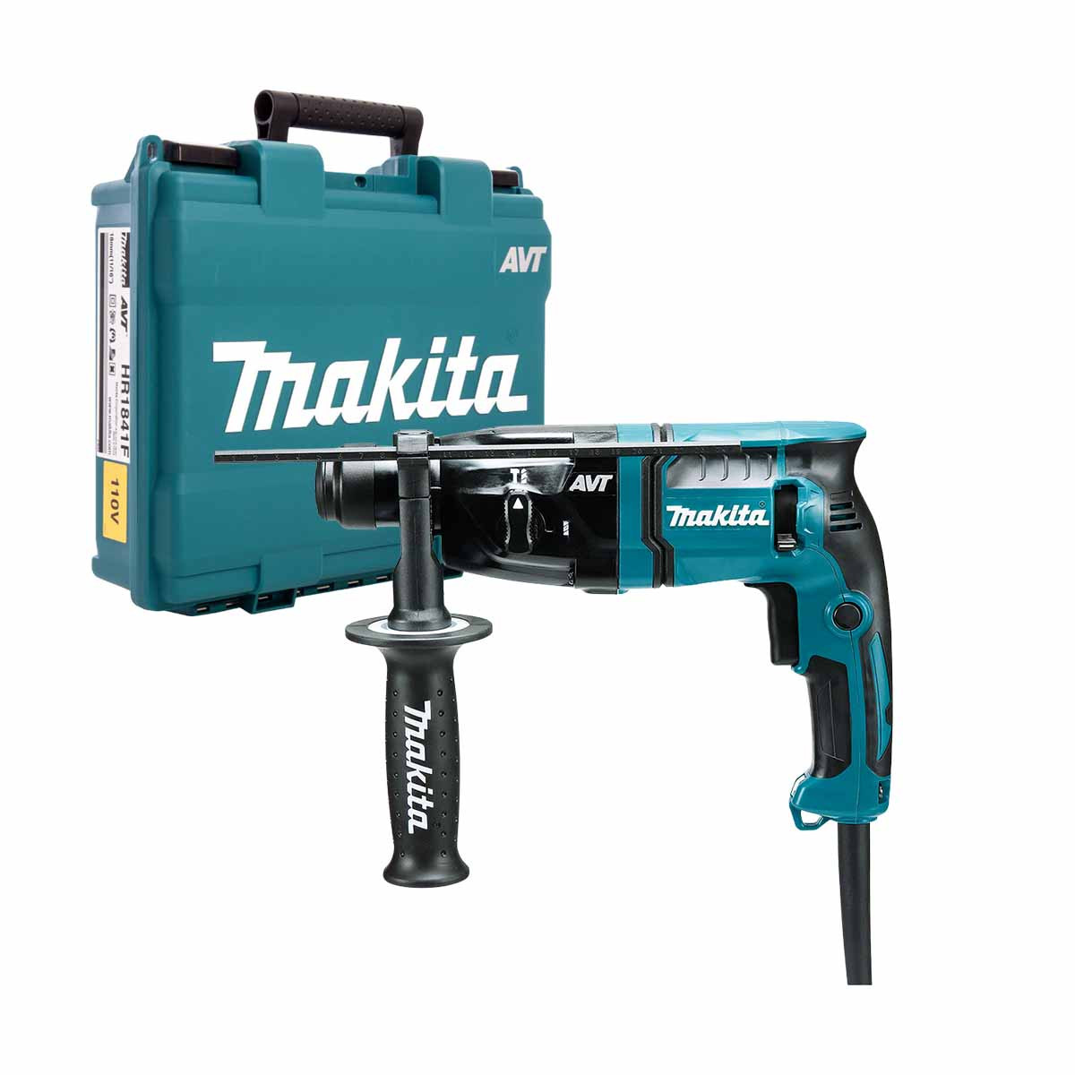 Makita HR1841F/2 18mm SDS+ AVT Rotary Hammer 470W 240V with Carry Case