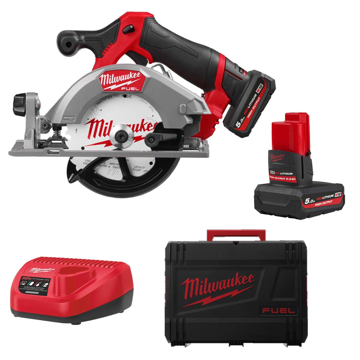 Milwaukee M12FCS442-502X 12V Gen 140mm Circular Saw with