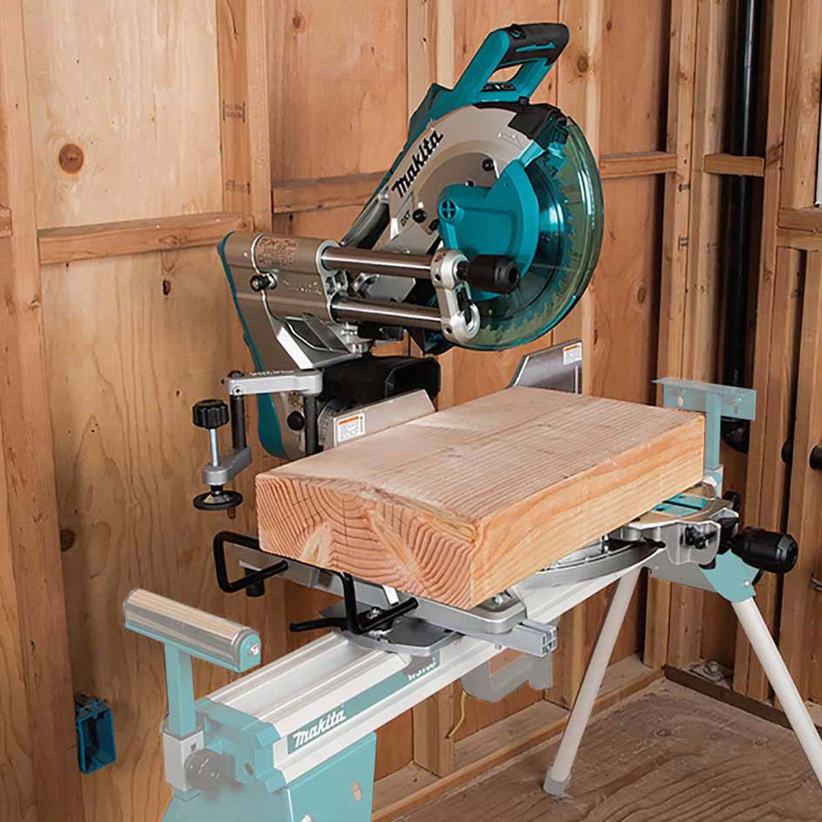 Makita DLS110Z Twin 18V 260mm Compound Mitre Saw Toolden