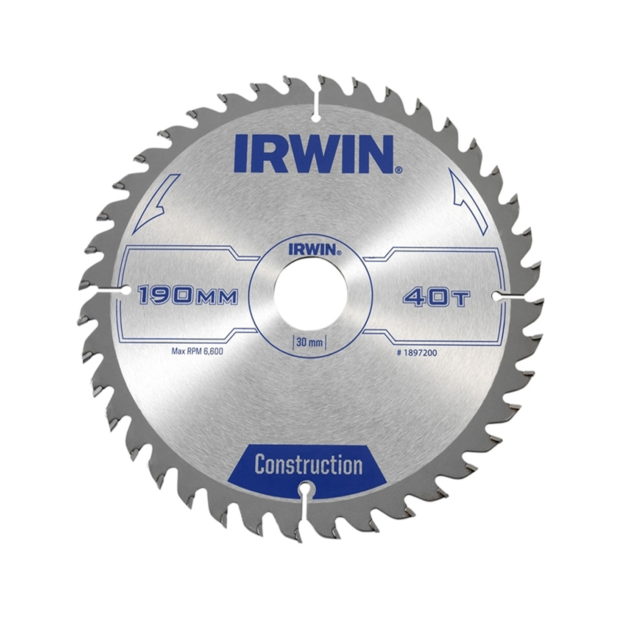 Irwin Construction Circular Saw Blade