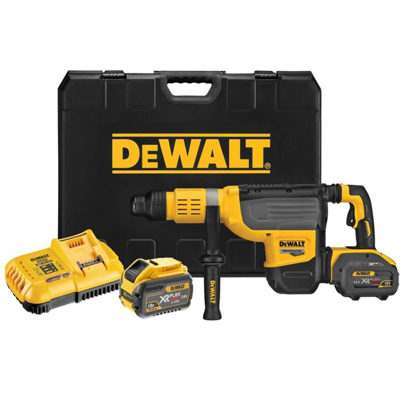 DeWalt DCH773Y2 54V 52mm XR Flexvolt SDSMax Rotary Hammer Kit