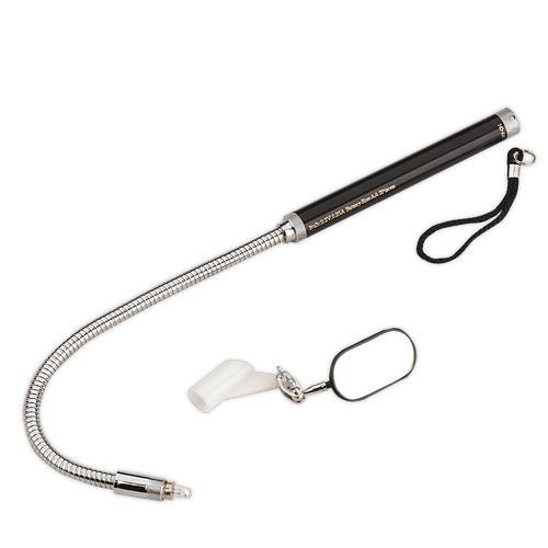 Sealey AK650 Flexible Inspection Mirror with Light
