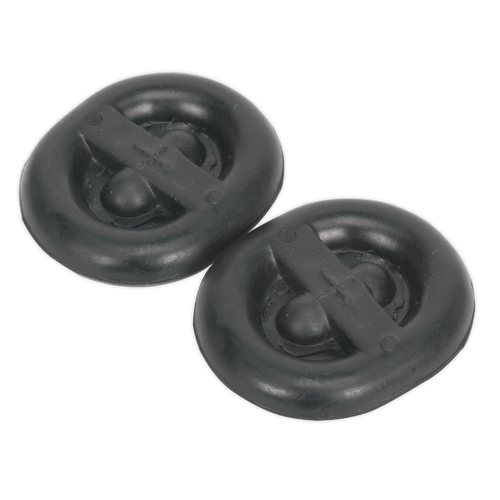 Sealey EX03 Exhaust Mounting Rubbers - L62 x D54 x H13.5 (Pack of 2)