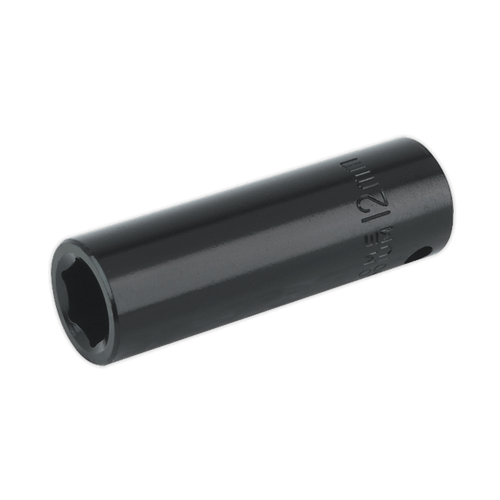 Sealey IS3812D Impact Socket 12mm Deep 3/8"Sq Drive