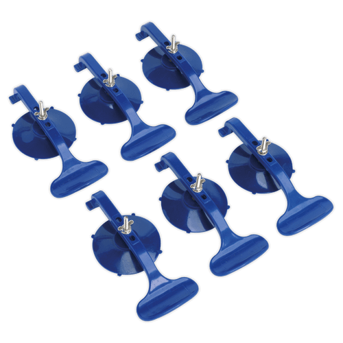 Sealey RE006 Suction Clamp Set 6pc