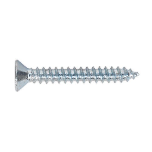 Sealey ST3525 Self Tapping Screw 3.5 x 25mm Countersunk Pozi DIN 7982 Pack of 100