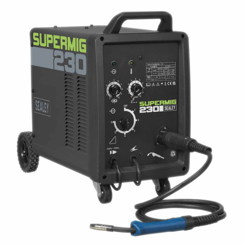 Sealey SUPERMIG230 Professional MIG Welder 230Amp 230V with Binzel Euro Torch