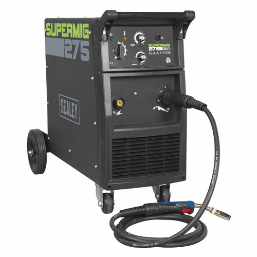 Sealey SUPERMIG275 Professional MIG Welder 270Amp 230V with Binzel Euro Torch