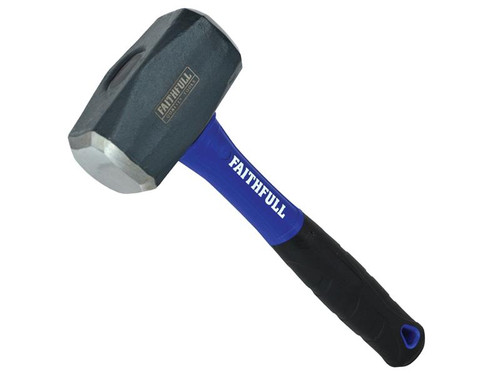 Faithfull FAIFG212 Club Hammer Fibreglass Handle 1.13kg (2.1/2lb)