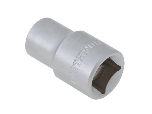 Faithfull FAISOC1212 Hexagon Socket 1/2in Drive 12mm