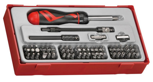 Teng MD74 74 Piece Ratcheting Bits Driver Set