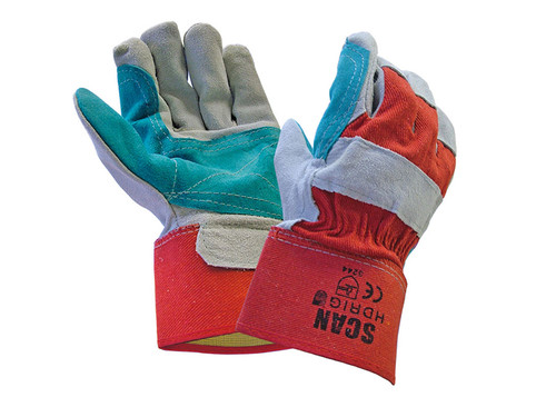 Scan SCAGLOHDRIG Heavy-Duty Rigger Gloves - Large