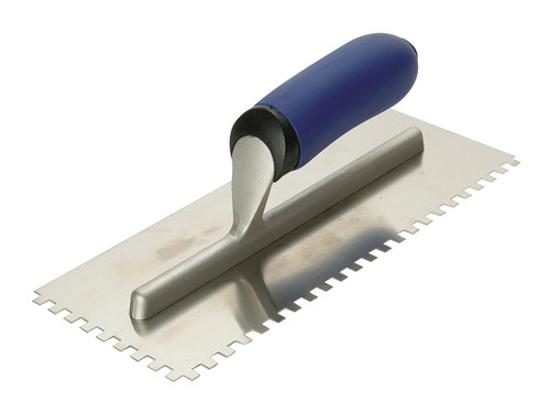 Vitrex VIT102957 Professional Notched Adhesive Trowel 6mm Stainless Steel 11 x 4.1/2in | Toolden