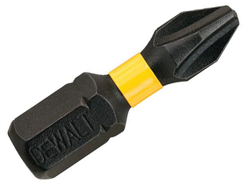 DeWalt DEWDT7994TQZ Impact Torsion Bits PH2 25mm Pack of 5 | Toolden