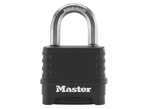 Master Lock MLKM178 Excell 4-Digit Black Finish Combination 50mm Padlock