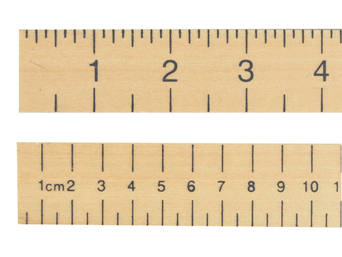 R.S.T. RST670 Hardwood 1 Metre Stick Plain | Toolden