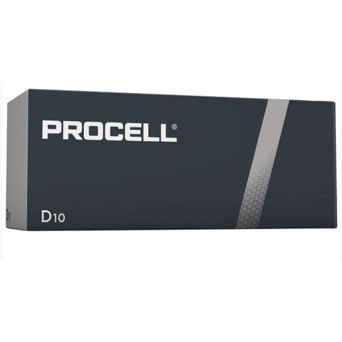 Duracell DURPROD D Cell PROCELL Alkaline Batteries (Pack 10) | Toolden