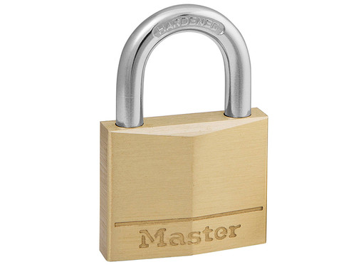 Master Lock MLK140 Solid Brass 40mm Padlock 4-Pin | Toolden