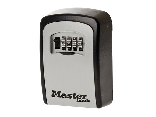 Master Lock MLK5401 5401 Standard Wall Mounted Key Lock Box (Up To 3 Keys) - Black | Toolden