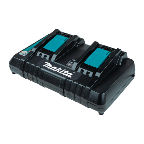 Makita DC18RD 18V LXT Twin Port Charger with 4x 4.0Ah Batteries