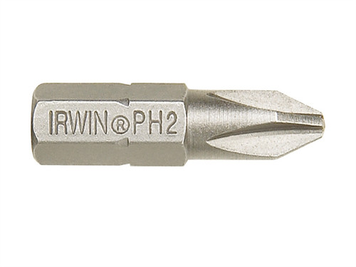 IRWIN Screwdriver Bits Phillips PH2 25mm Pack of 2| Toolden