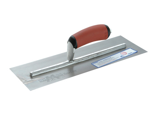 Marshalltown MPB145D Pre-Worn Plasterers Trowel DuraSoft Handle 14in x 5in