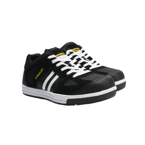 Stanley STCCODY9 Black and White Stripe Cody Safety Trainers Size 9