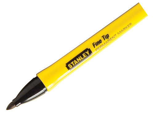 Stanley Tools Black Fine Tip Permanent Markers (2)