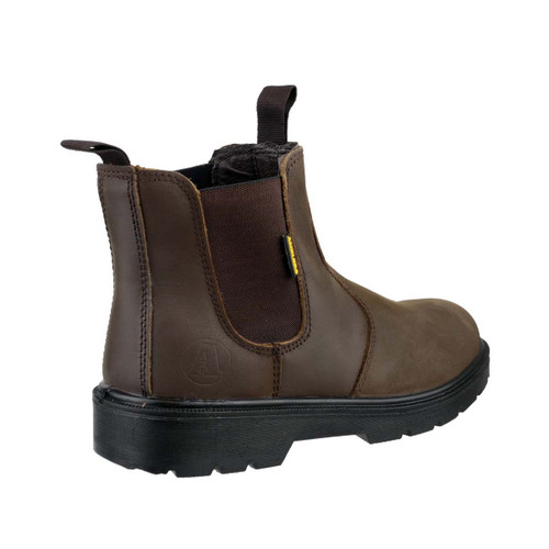 Amblers Safety FS128 Hardwearing Pull On Safety Dealer Boot Brown - 10