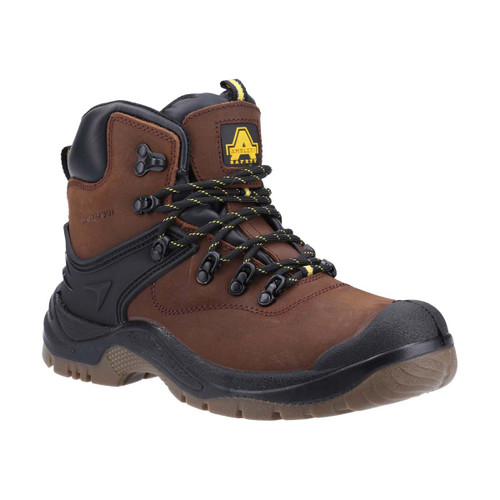 Amblers Safety FS197 Safety Boot Brown  - 10
