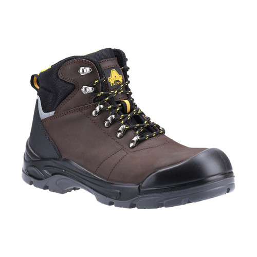 Amblers Safety AS203 Laymore Water Resistant Leather Safety Boot Brown - 7
