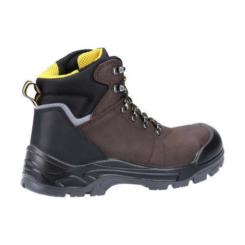 Amblers Safety AS203 Laymore Water Resistant Leather Safety Boot Brown - 8