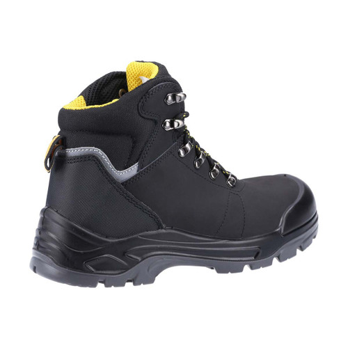 Amblers Safety AS252 Lightweight Water Resistant Leather Safety Boot Black - 9